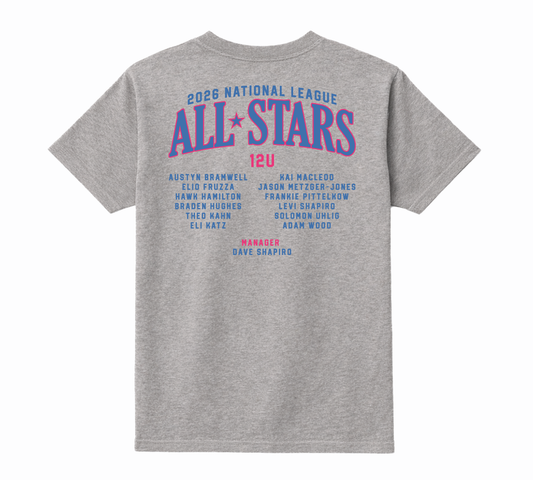 12U Champions Tee - Adult Sizes