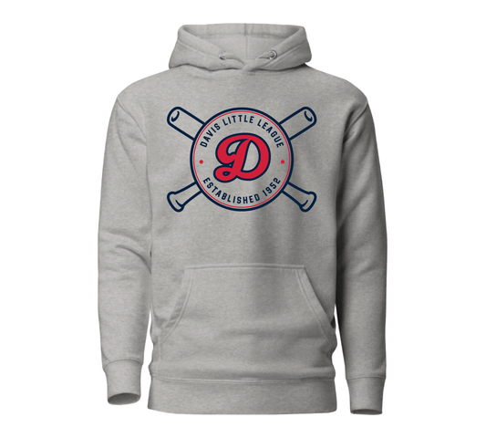 Crossed Bats Hoodie - Adult Sizes