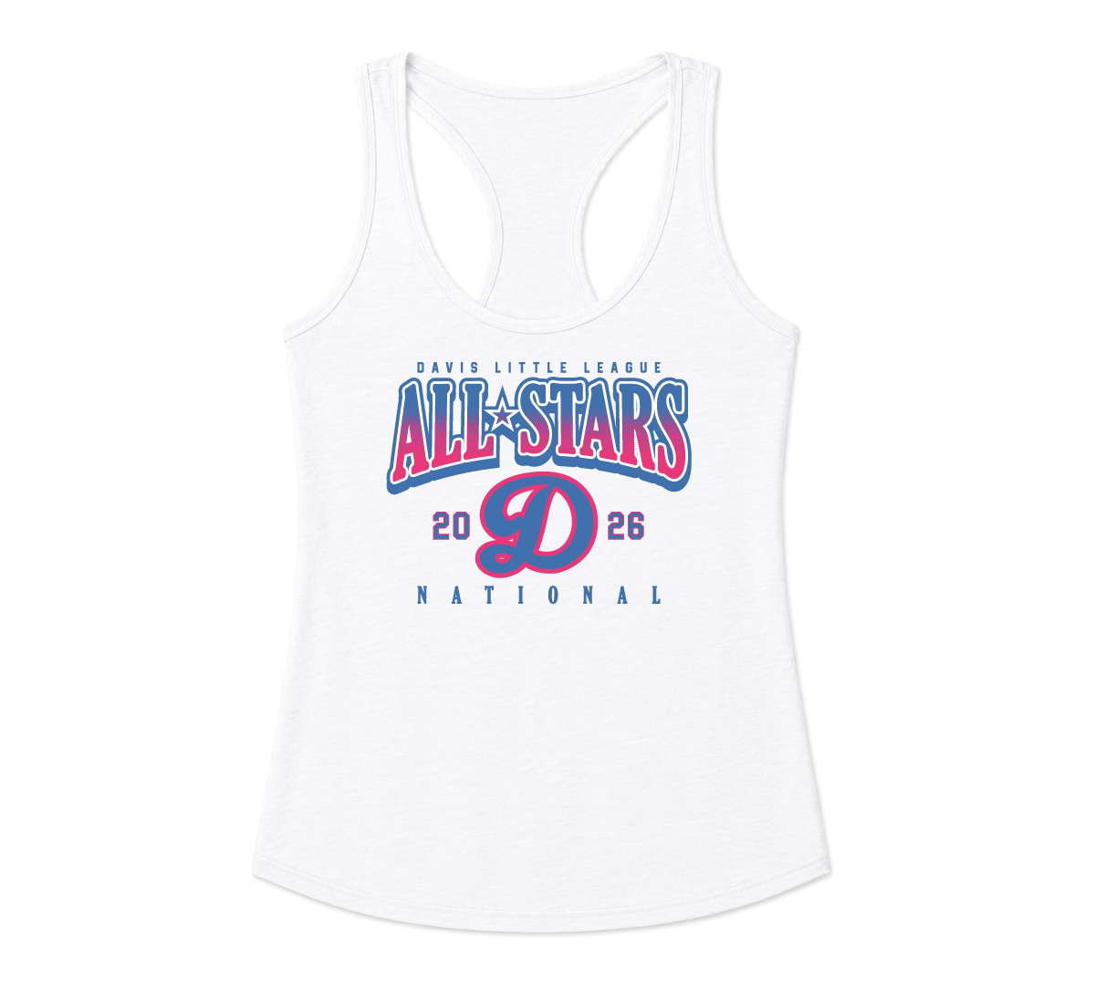 National League Racerback Tank
