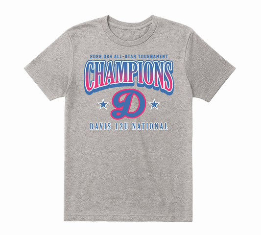 12U Champions Tee - Adult Sizes