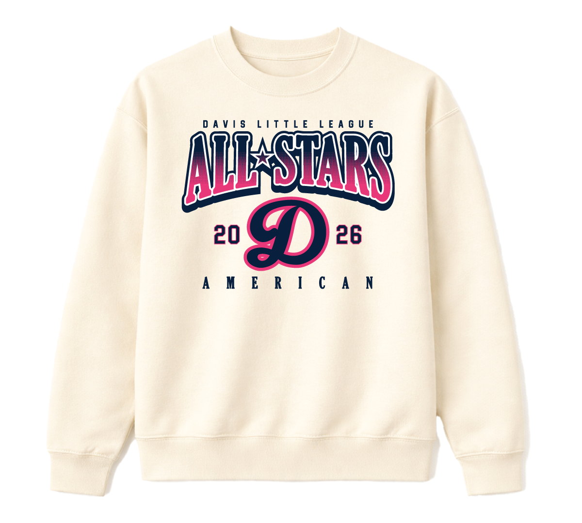 American League Adult Crew Neck