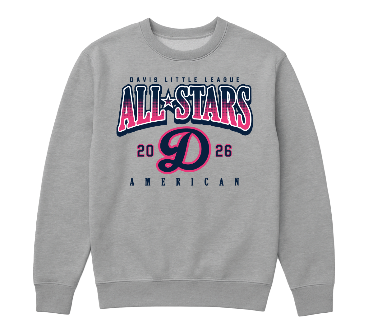 American League Adult Crew Neck