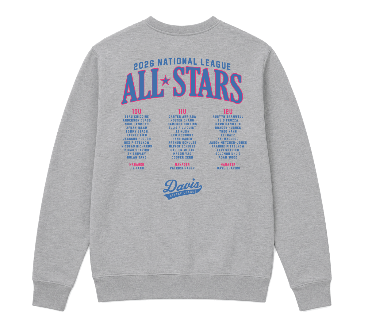 National League Adult Crew Neck