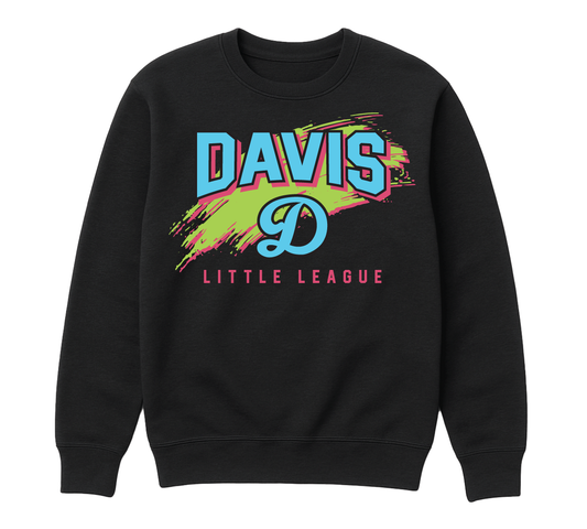 Splatter Color Pop Crew Neck - Youth Sizes