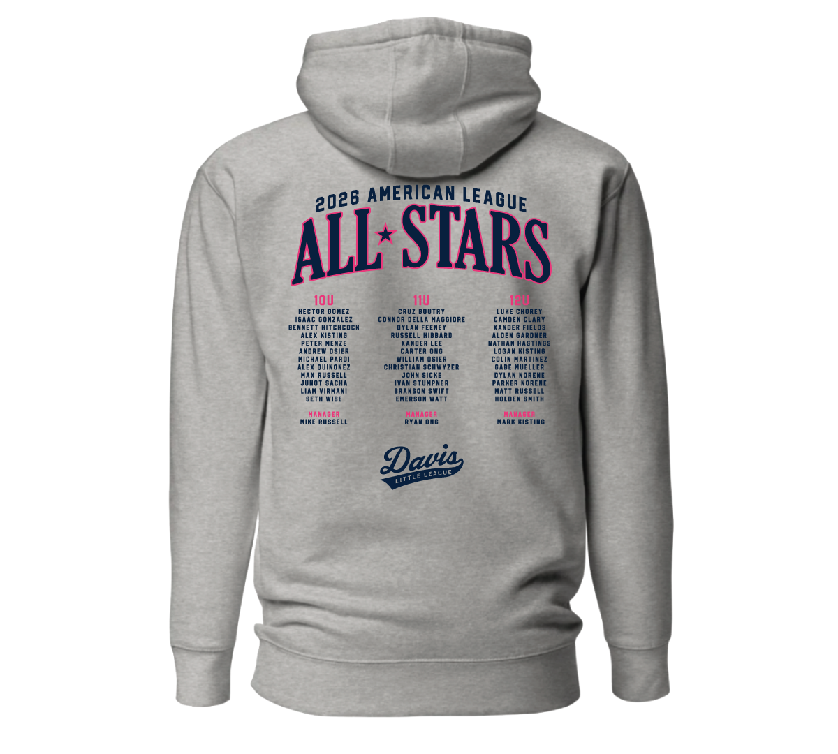 American League Adult Hoodie