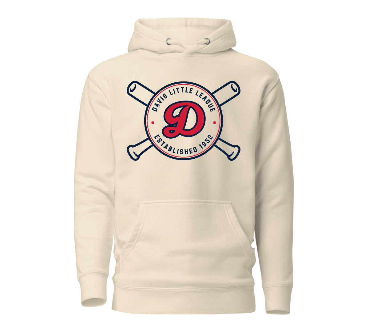 Crossed Bats Hoodie - Adult Sizes