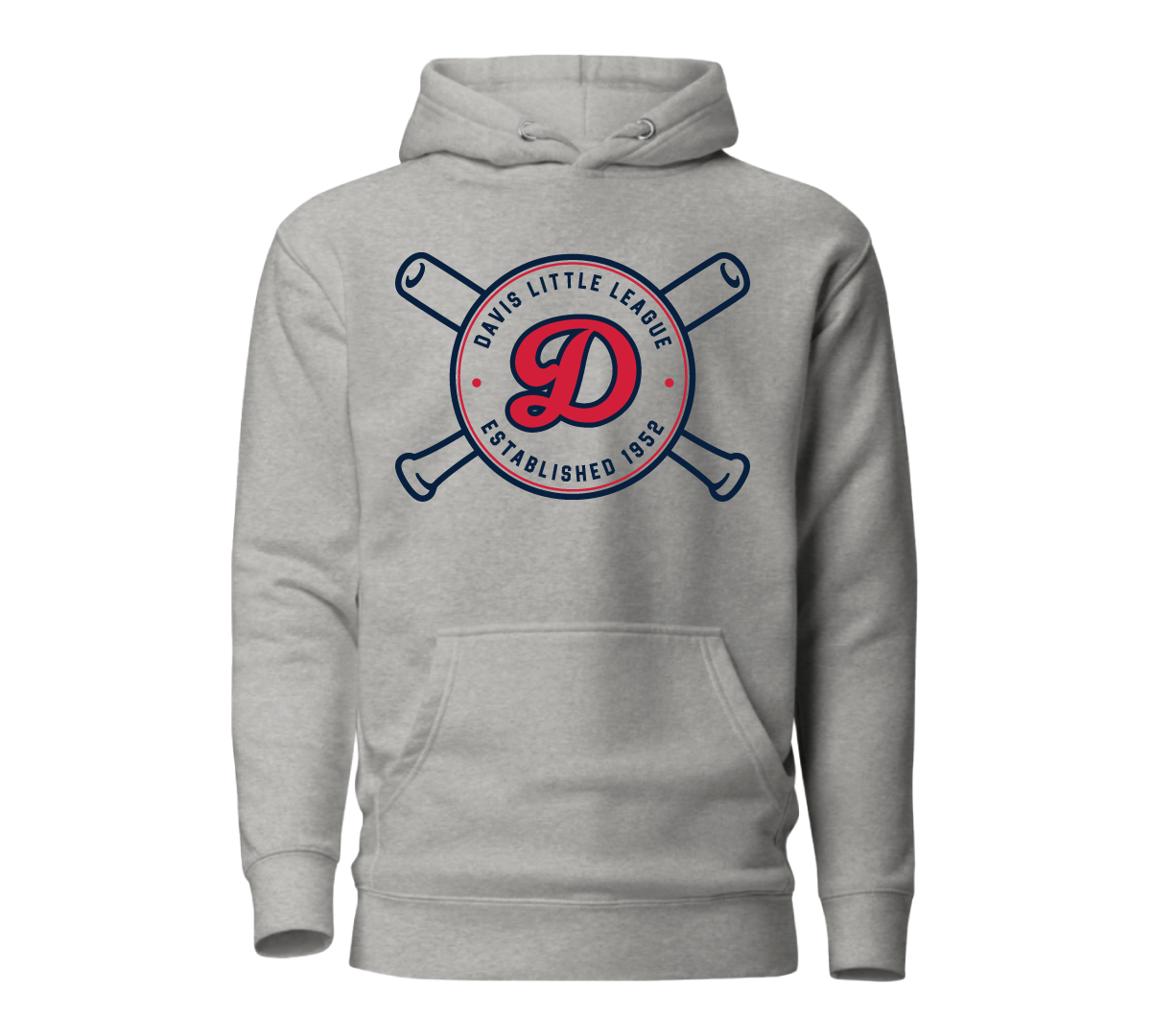 Crossed Bats Hoodie - Adult Sizes