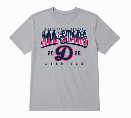American League Adult Tech Tee