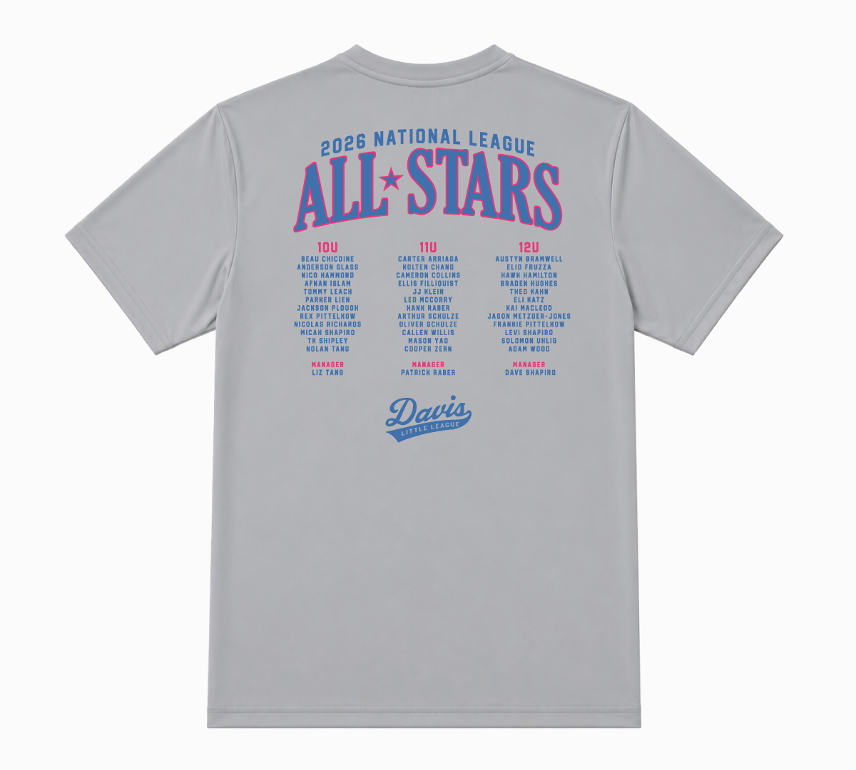 National League Youth Tech Tee
