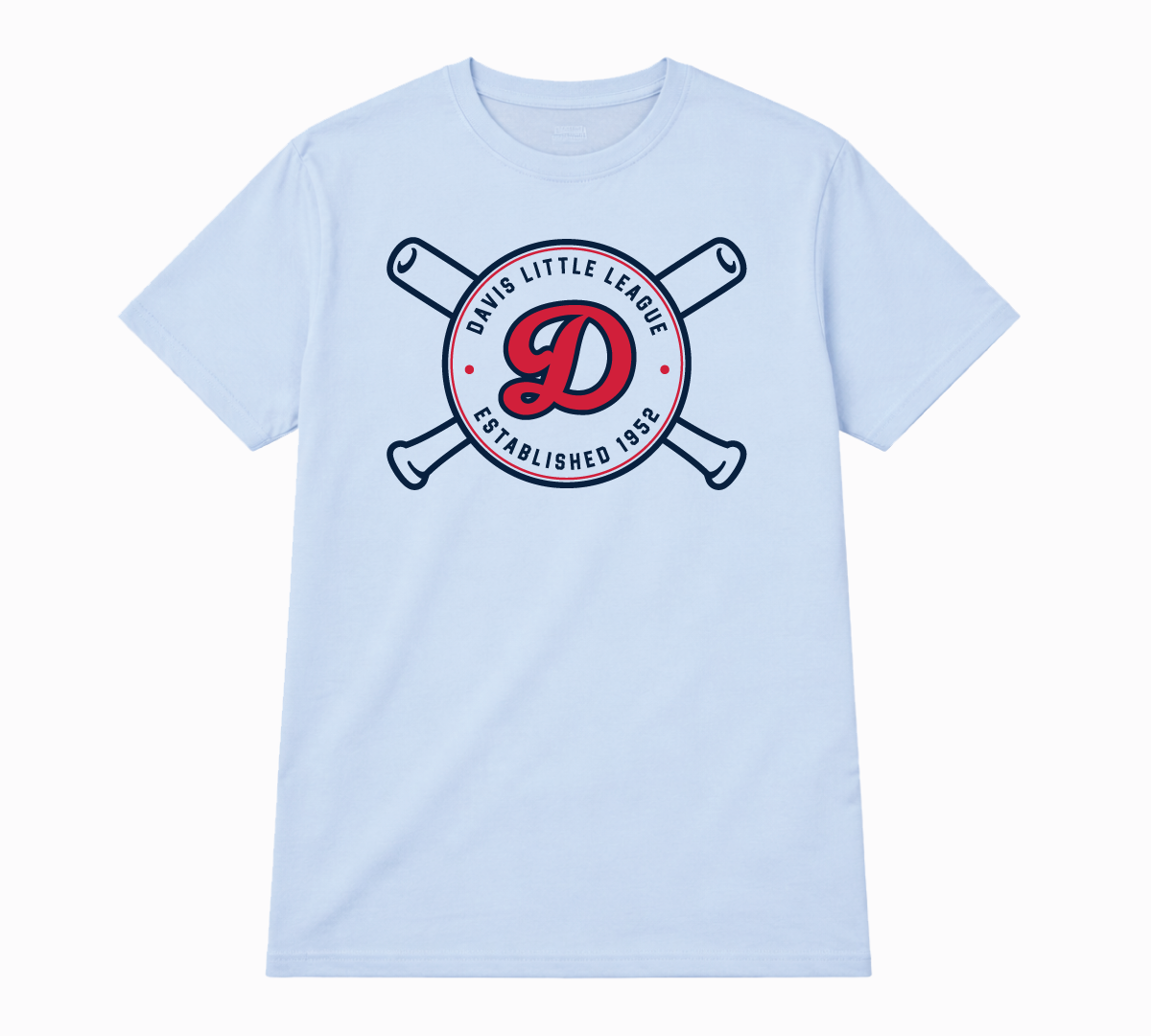 Crossed Bats Tee - Adult Sizes
