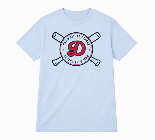 Crossed Bats Tee - Adult Sizes