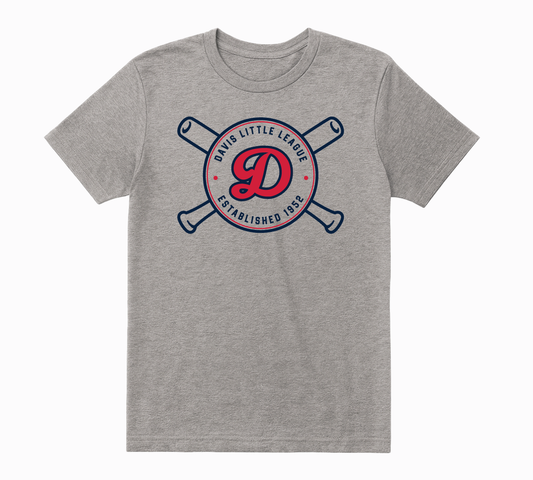 Crossed Bats Tee - Adult Sizes