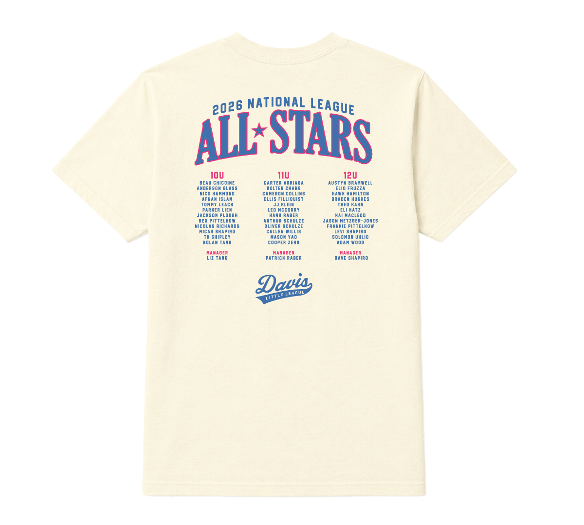 National League Adult Lifestyle Tee