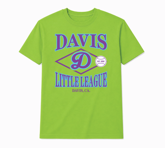 Vintage Collegiate Color Pop Tee - Adult Sizes